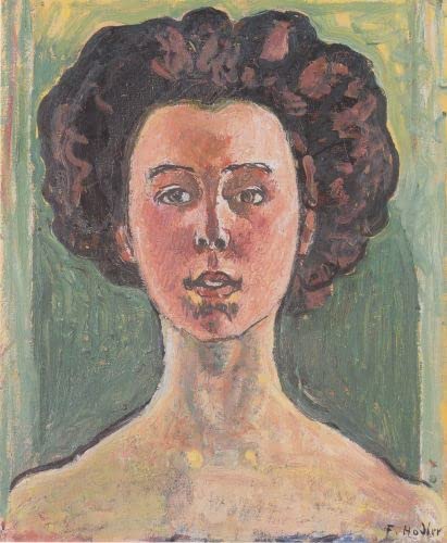 Affiche Toile Portrait de Gertrud Müller pour décoración mural de salon