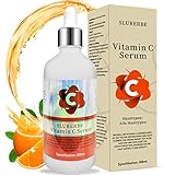 BIO Vitamin C Serum Hyaluron Retinol für Gesicht - 100ml Gesichtsserum mit Hyaluronsäure, Niacinamide Naturkosmetik Anti Aging für Gesichtspflege