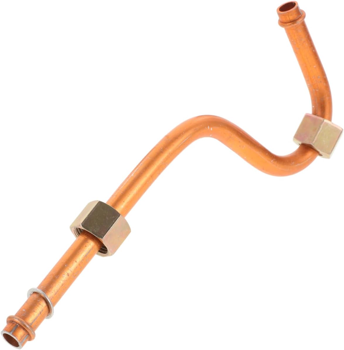 GLEAVI Air Compressor Exhaust Tube Replacement 3/8 Air Compressor Line Kit Aluminum High Pressure Pump Head Connecting Pipes Air Compressor Replacement Parts