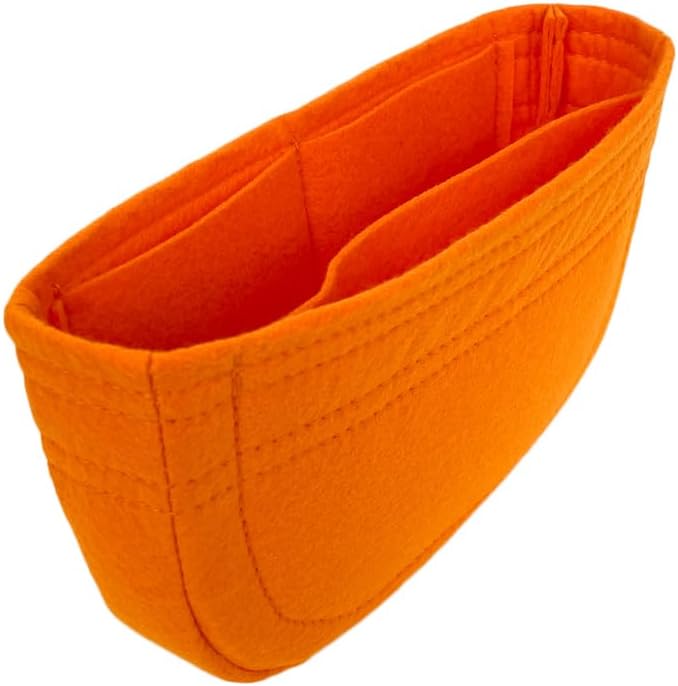 Zoomoni Bag Organizer for Hermes Jypsiere Mini - Premium Felt Purse Handbag Insert Liner Shaper (Handmade) Soft Structure Support (25 Color Options)