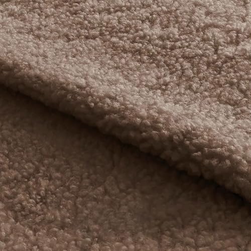 Polaire sherpa pour coudre des vêtements d'hiver chauds et accessoires