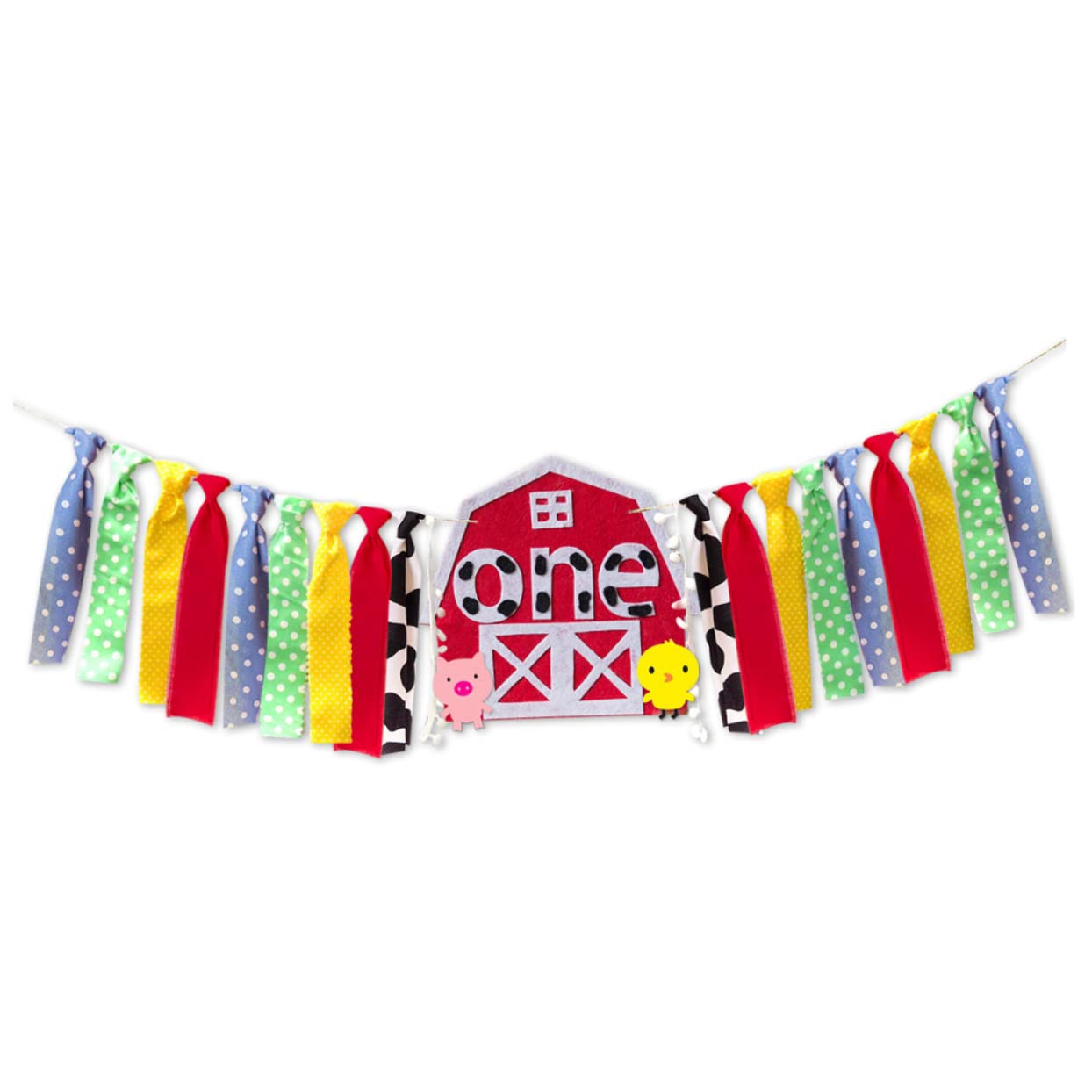 VICASKY 3piezas Banderín De Cumpleaños De Para Primer Cumpleaños De Decoración De Fiesta De Animales Celebraciones