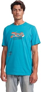 تيشرت مزين برسومات تو دي فرانس للرجال من ريفين، تركواز حديث