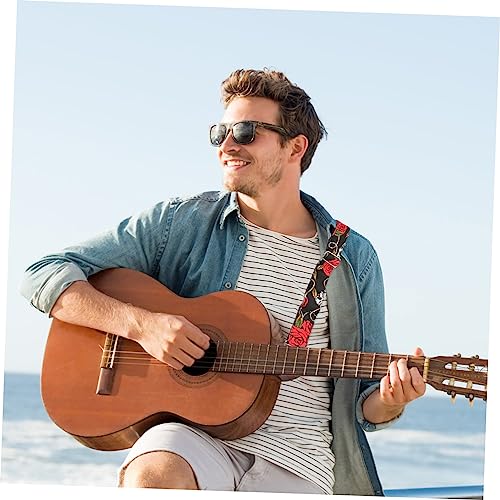 NUSITOU 1 PC Sangle De Guitare Bandoulière Basse Ukulélé Sangles Réglables Ceinture Guitare Épaule Ceinture Bandoulière Remplacement Guitare Sling Sangle D’Instrument Élégant Sangle - Les Beatles, Paul McCartney, John Lennon, RIngo Starr, George Harrison NUSITOU 1 PC Sangle De Guitare Bandoulière Basse Ukulélé Sangles Réglables Ceinture Guitare Épaule Ceinture Bandoulière Remplacement Guitare Sling Sangle D'Instrument Élégant Sangle – Image 7