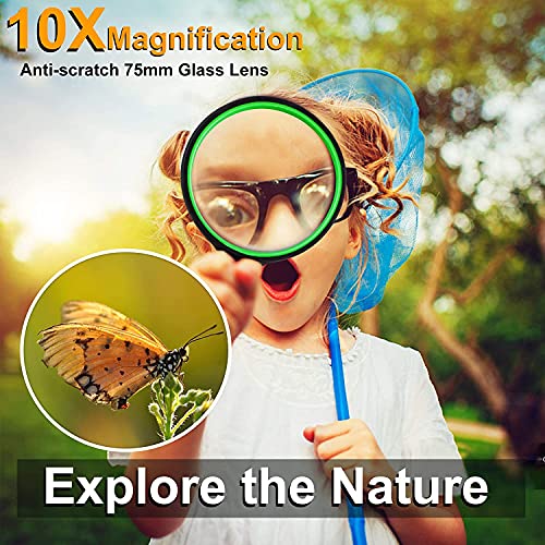 DIFCUL Lente d'ingrandimento 10X,Lente di