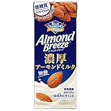 カゴメ アーモンド・ブリーズ 濃厚アーモンドミルク 200ml紙パック×24本入×(2ケース)