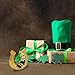 Gift Boutique St. Patrick’s Day Leprechaun on Golden Horseshoe Figurine – Resin Irish Decoration, Lucky Charm Ornament for Home, Office & Holiday Decor