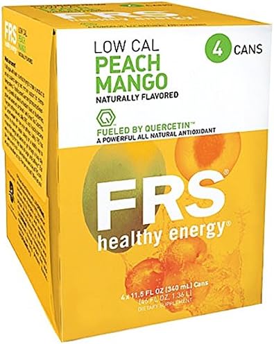 FRS Healthy Energy, Low Cal Peach Mango 11.5 fl oz