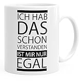 lustige Tasse mit Spruch Motiv der Trend-Marke MoonWorks