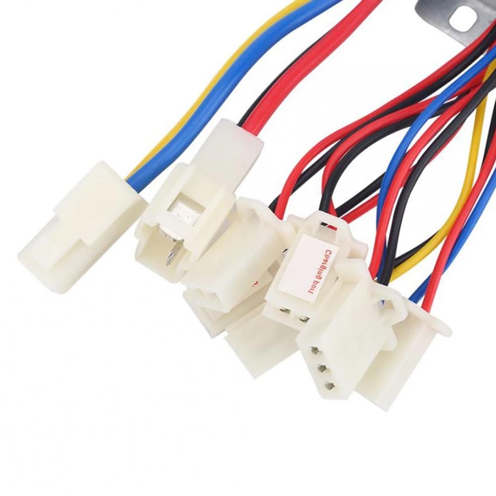 Centralita hulajnoga elektryczna szczotkowana kierowca silnika roweru elektrycznego, akcesoria do kontrolera roweru elektrycznego 24 V/36 V/48 V 250/350/500 W/1000 W kontroler elektryczny skuter (36 V