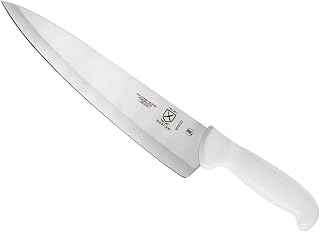 Mercer Culinary Ultimate White 10-Inch Chef's Knife - Razor Sharp High Carbon Steel Blade, Non-Slip Grip