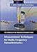 Measurement Techniques for Radio Frequency Nanoelectronics (The Cambridge RF and Microwave Engineering Series)
