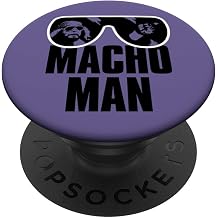 WWE Macho Man Randy Savage PopSockets PopGrip Swappable Grip for Phones & Tablets PopSockets Adhesive PopGrip