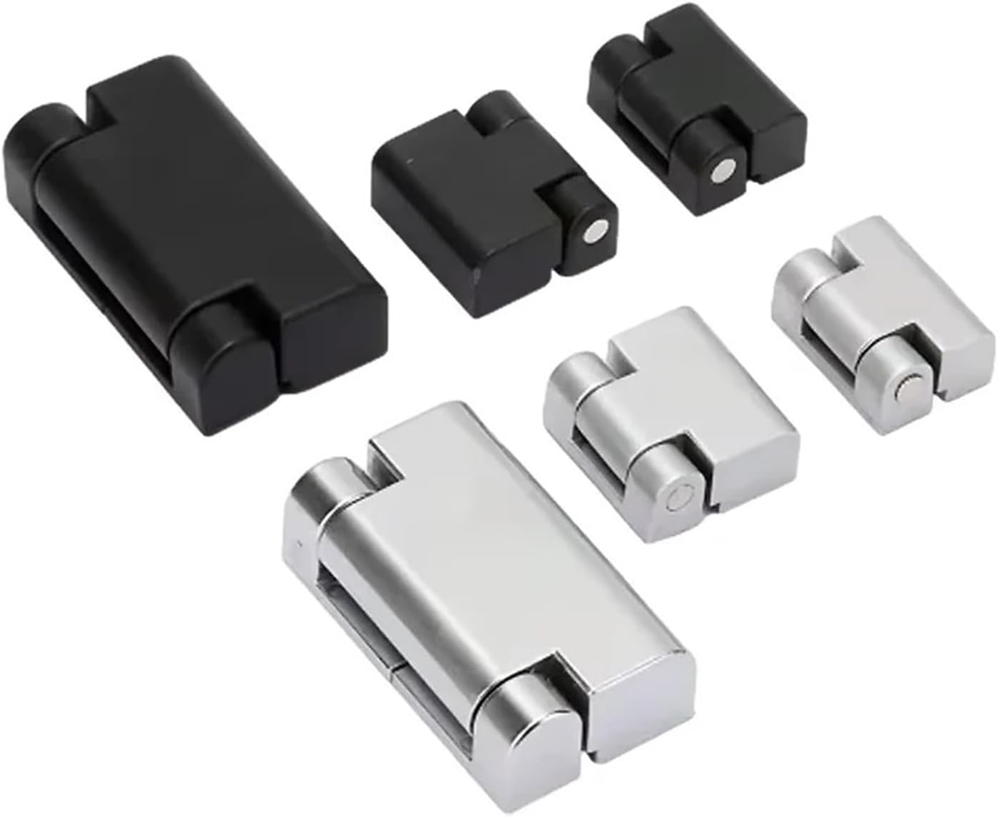Zinc Alloy Damping Hinges are Used As Adjustable Stop Control Cabinets 1Pcs(ZDC black-2-2.0N.m)