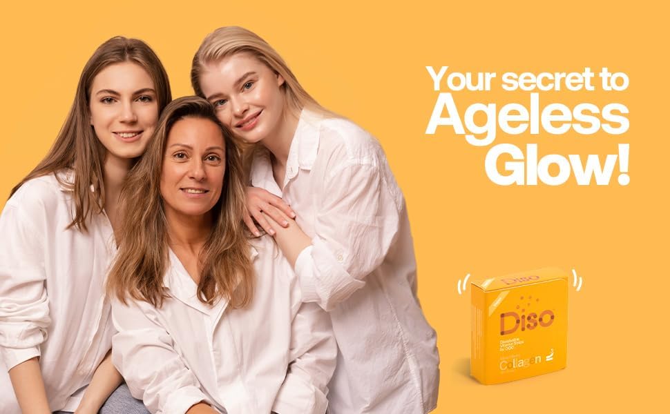 DISO - Collagen Boost - Fast-Dissolving Oral Strips, Mixed Berry Flavor, Vegan, Sugar Free, Maximum Absorption to Help Produce Collagen, Gluten Free, Individually Wrapped, 30 Dissolable Strips - Image 8