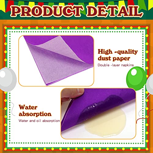 120 Pieces Cocktail Napkin For Hawaii Party Mexican Party Tropical Luau Party Supplies, Rainbow Luncheon Paper Napkins Bulk 2 Ply Disposable Dinner Napkins For Birthday Fiesta Jungle Baby Shower #TOP2