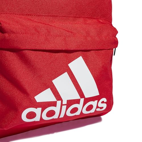 adidas Performance Classic Badge of Sport Backpack, Red, Red, One Size, Casual4