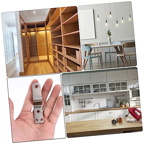 Image of Balacoo Picture Hanging Kit 10pcs z Type Locks Heavy Duty Iron Picture Hanger Hardware Wire Hanging Kit for Wall Decor