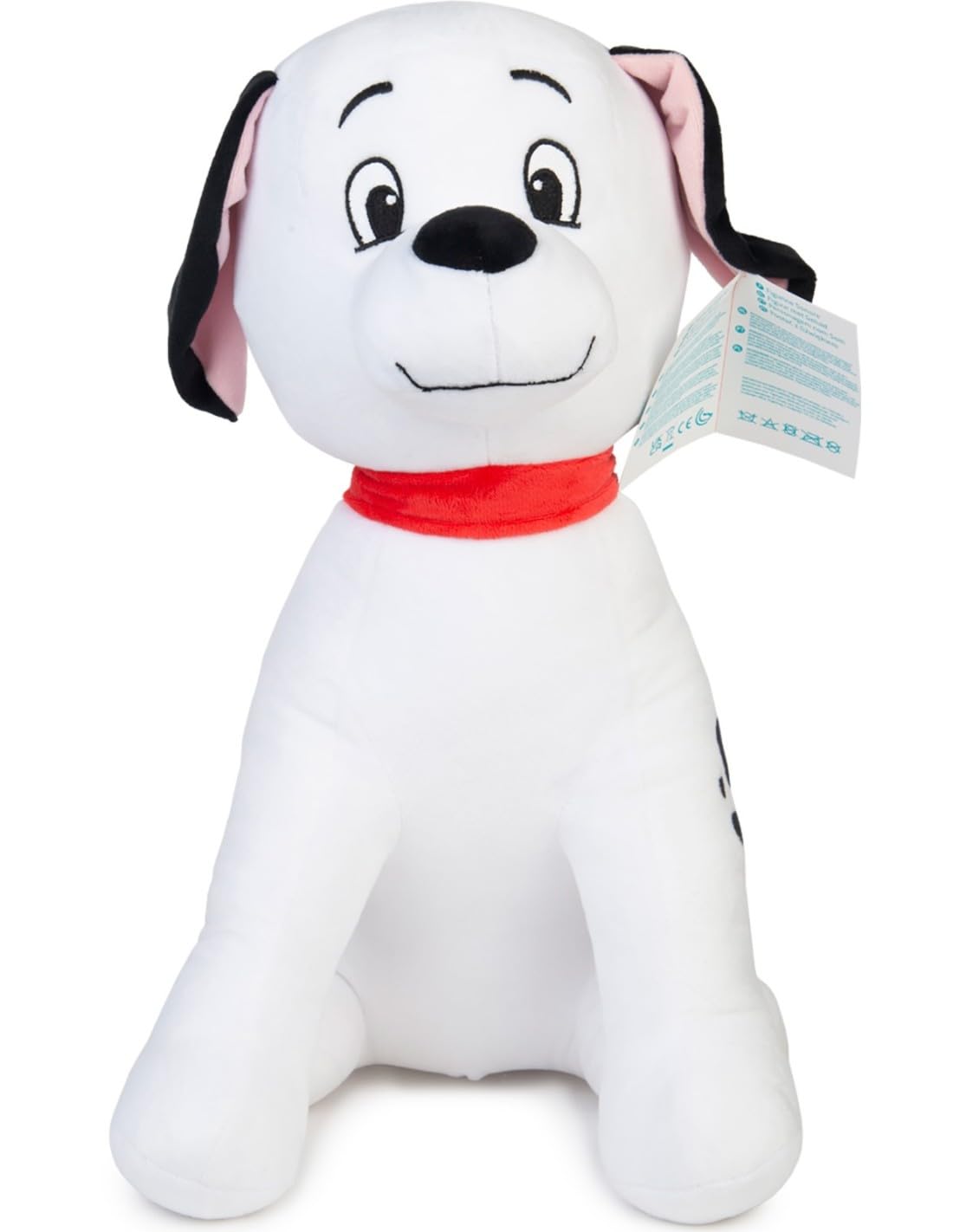 Lucky Plush Toy Disney 101 Charge Plush Toy with Sound 20cm Lying Dog, White, 20 cm - Image 2