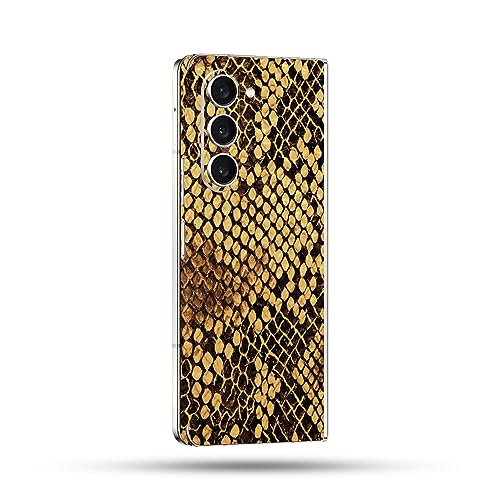 Image of MightySkins Skin Compatible with Samsung Galaxy Z Fold 5 Full Wrap - Rattleskin | Protective, Durable, and Unique Vinyl Decal wrap Cover | Easy to Apply, Remove, and Change Styles | Made in The USA