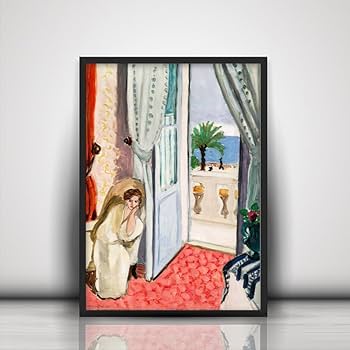 アンリ マティス マチス ポスター 額縁 インテリア Amazon.co.jp: ROSSO GRAFICO アンリ マティス ポスター ニース