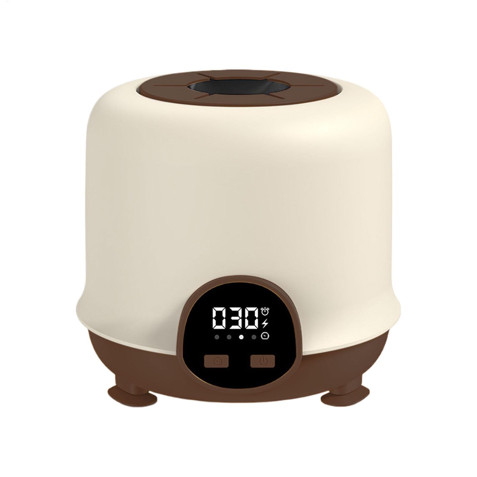 Electric Baby Milk Shaker, Automatic Bottle Mixer, Low Noise 360° Bidirectional Stirring, LED Display, (6.02x5.71x5.71 inches), Ideal for Formula Mixing, Anti-Bloating