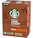 Starbucks Pike Place Roast K-Cups Chocolate and Toasted Nut, Medium Roast Ground Coffee, 24 CT/Pack (Pack of 3)