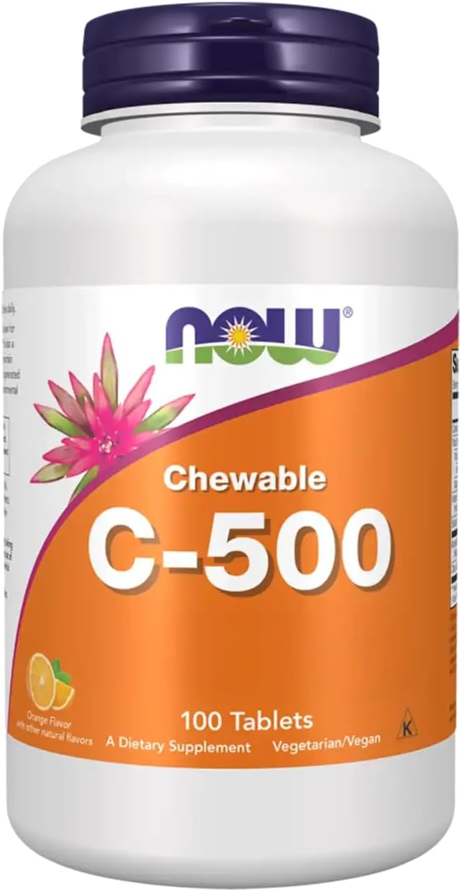 Vitamin C-500 Chewable Orange 100 Chewable Tablets