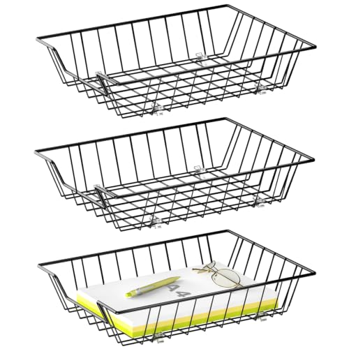 3-Pack Paper Tray Organizer for Desk