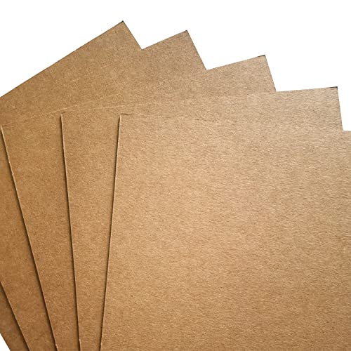 Image of ANSSDO 50 Packs 6x9 Inch Corrugated Cardboard Sheets, Premium Brown Kraft Corrugated Cardboard Divider Inserts Bulk Flat for Shipping, Mailing, DIY Decor and Crafts. (6x9-50 Pack)