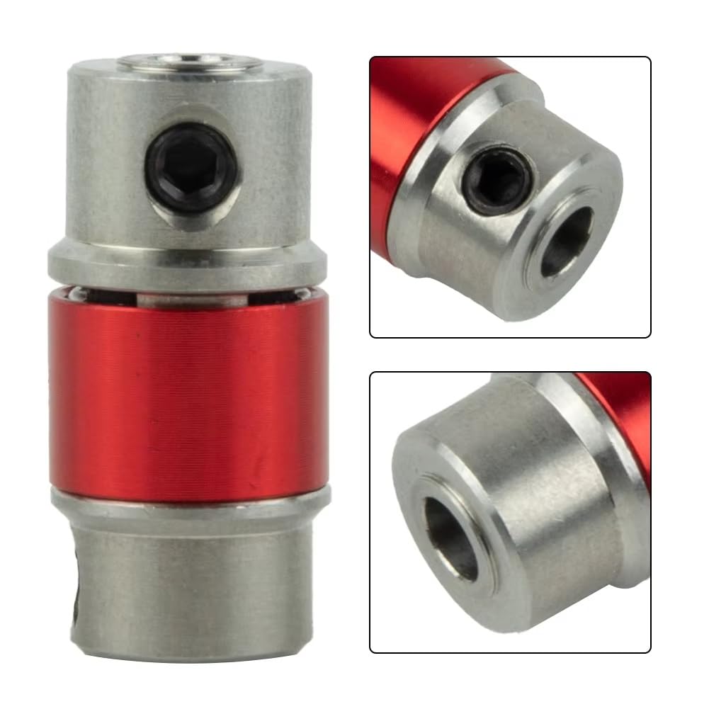 Parti per Auto RC Giunto Elastico di Accoppiamento 3.175 4mm 5mm A 4mm Accoppiatore Fr RC Barca Mono Yacht Marine Acciaio Telecomando per Giocattoli Parti(5mm*4mm)