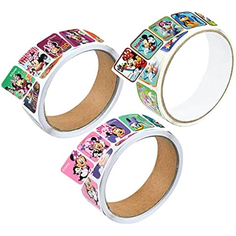 Pegatinas VIYAAN Mickey Mouse para niños, 600 unidades Cover