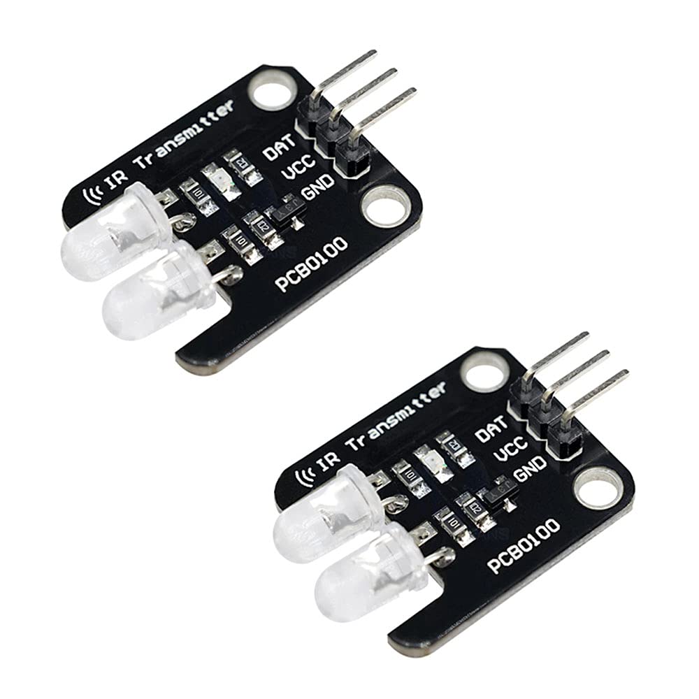 2 pz 2 Canali Blocchi Elettronici Trasmettitore A Infrarossi Modulo Trasmettitore IR Per Arduino Board 2CH