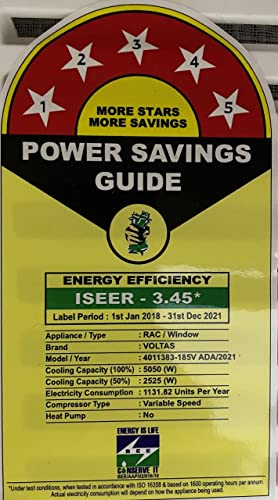 Voltas 1.5 Ton 5 Star Inverter Window AC (Copper, Dust Filter, 185V ADA, White) - Image 4