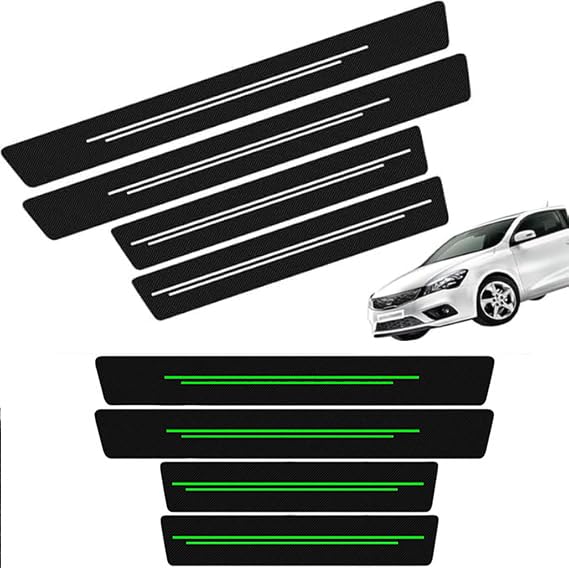 Einstiegsleisten Schutz Für Hyundai I10 - Türschweller Trittschutz Anti-Kratz In Schwarz