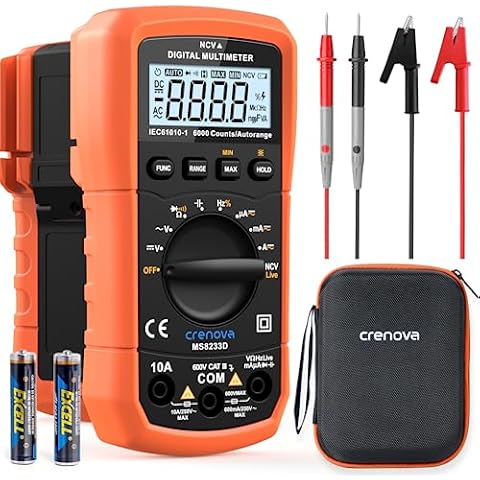 Multimètre Crenova MS8233D Cover