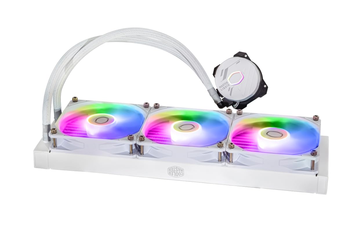 Amazon.co.jp: MasterLiquid 360L コア 360mm AIO ホワイト