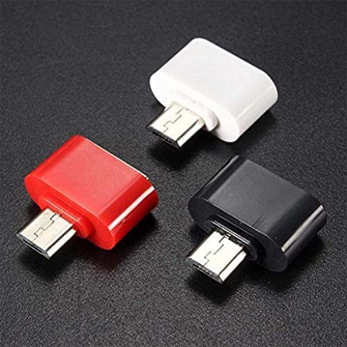 Image of Micro USB OTG to USB 2.0 Adapter /Micro USB to USB Mini OTG Adapter for Smartphones and Tablets - Black (ZX68)