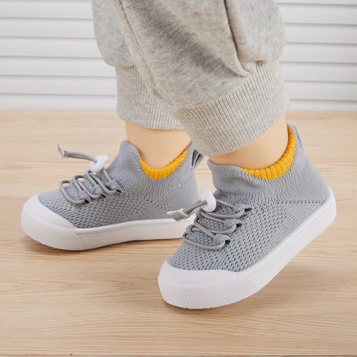Image of BMCiTYBM Baby Sneakers Girls Boys Lightweight Breathable Mesh First Walkers Shoes 6-24 Months