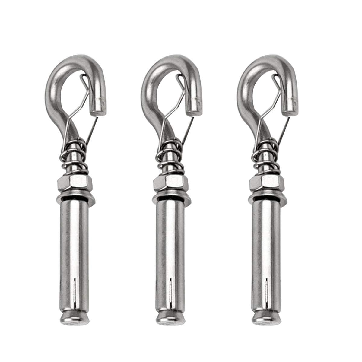 WTQZFRNSB Stainless Steel Expansion Bolts, Expansion Sleeve Anchor Screw Bolts,Hook Bolt, M6 M8 M10 Expansion Bolt,/11191