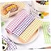 HOLIDYOYO 400pcs Baking Paper Sheets Parchment Sheets Sandwich Wrapping Paper Checkered Food Wraps Non-stick Catering Industry Home Chips