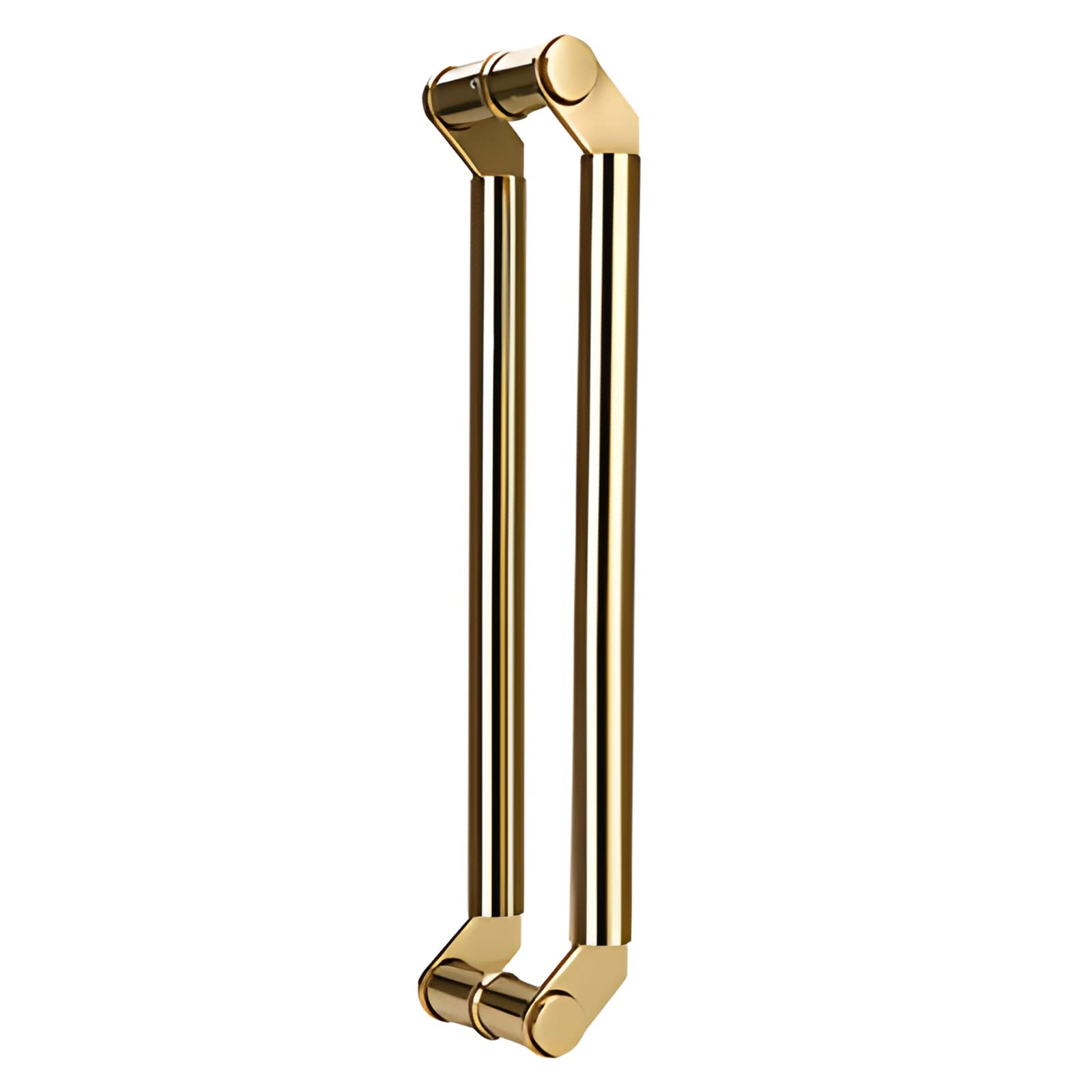 CWCQGH Sliding Barn Door Shower Door Modern Sliding Glass Door Handle, 24in / 31in/39in / 47 in Pull Push Handle for Office/Studio/Bathroom/Shop,Gold-80cm/31.4in