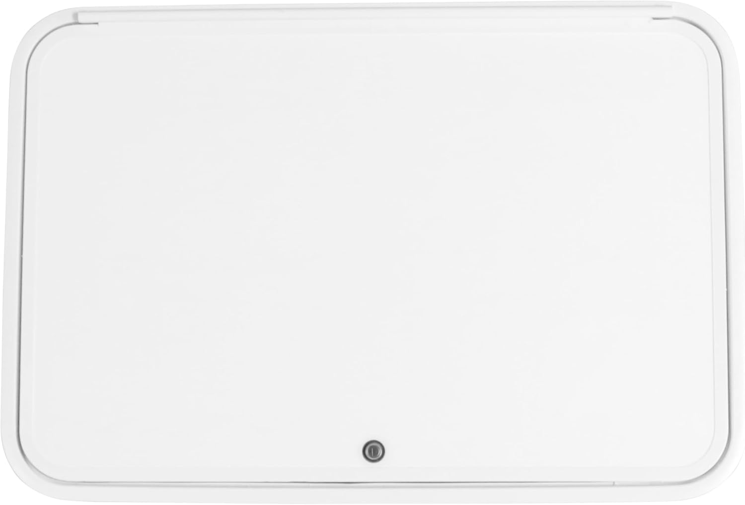 RV Baggage Door 36" Wide X 24" High with Rounded Corners and Keylock for RV's- Compartment Access Storage Doors with Top Hinge- Camper Trailer Motor Home- White