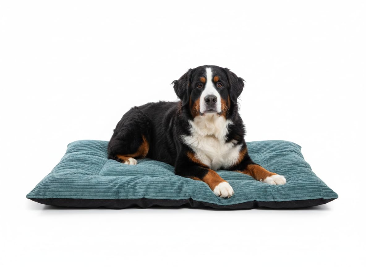 MH Home Dog Bed, Pet Cat Beds Cushion Mattress, Soft Warm Dog Mat Pad For Dogs (Extra Large 80 x 120 cm, Ryder) — image 1