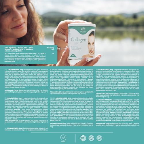 Nature's Finest Collagene Idrolizzato In Polvere Da Bere – Integratore Per Pelle, Capelli, Unghie E Articolazioni – Alta Biodisponibilità – ColáGeno Per Donna 100% Naturale - 3