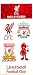 Official Liverpool FC Face Stickers