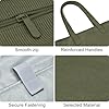 oscaurt Corduroy Tote Bags for Women 13 Pockets Handbag Large Teacher Nurse Work Bag Ladies Shoulder with Zipper for College Travel Shopping Daily Use #5