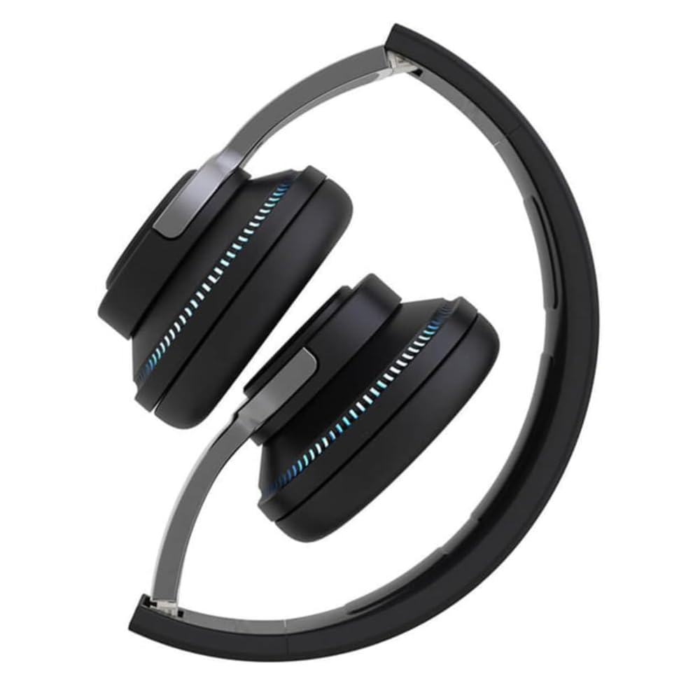 Cuffie Bluetooth AeroBand Z002 – Cuffie over-ear wireless con bassi profondi, isolamento acustico, design pieghevole e batteria a lunga durata