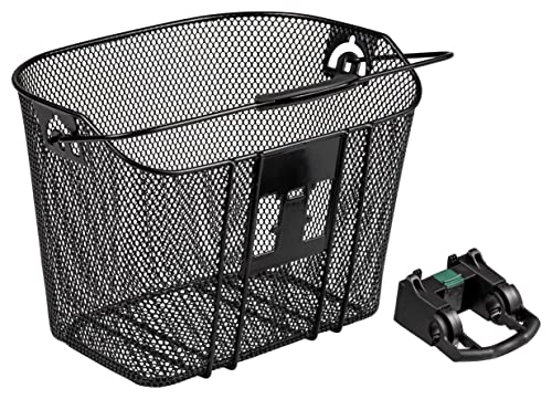 Schwinn SW75718B-3 Quick Release Wire Basket, Easy Assembly Fits Most Adult Bike Handlebars thumb #9