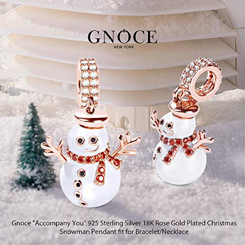 Image of GNOCE Christmas Charm Sterling Silver Pendant Bead